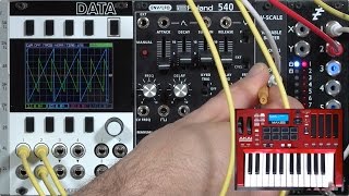 Video thumbnail for Improving Intonation using the AJH Synth V-Scale (Part 1: Moog Mother-32) by Chris Meyer: Learning Modular + Alias Zone