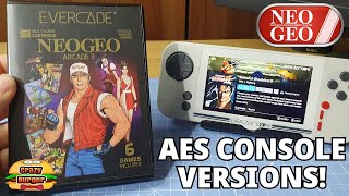 Neo Geo Arcade 3 - AES Console Versions!
