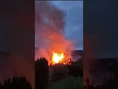 Zeer grote brand Steenstraat Boxmeer 24-8-2023 (deel 4)