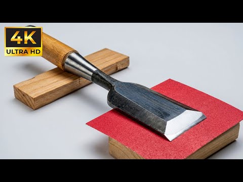 Der schärfste Meißel der Welt! Das Geheimnis, Ihren Meißel in nur 3 Minuten schnell zu schärfen!