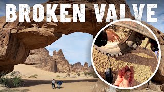 Rear tyre valve destroyed in the desert of SAUDI ARABIA | S8, EP40