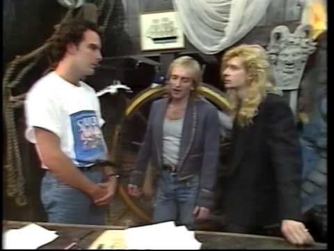 Def Leppard - Australian Interview (1988)