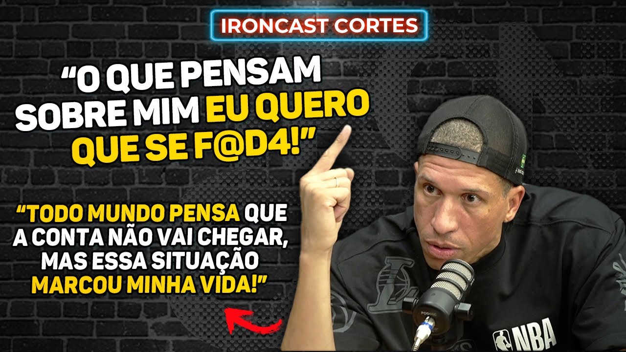 QUAL É O PROPÓSITO DE VIDA? O PODEROSÍSSIMO NINJA RELATA SUA EXPERIÊNCIA DE VIDA – IRONCAST CORTES