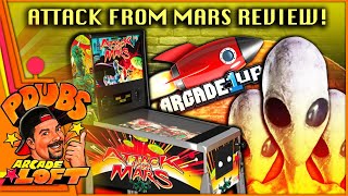 Arcade1Up Attack From Mars Pinball Review!