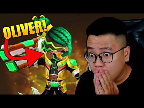 Oliver Wind Sky Surfer Showcase in Summoners War