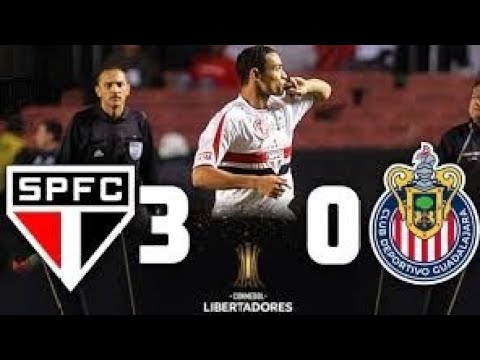 São Paulo 3 x 0 Chivas ● Semifinal Libertadores 2006 Gols e Melhores Momentos HD