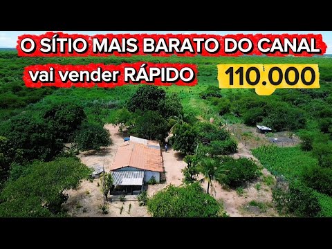 APENAS 110.000. POR PROBLEMA DE SAÚDE ELE VAI TER QUE VENDER O SÍTIO 