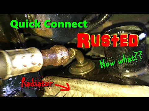 Radiator Trans Oil Cooler QUICK CONNECT Replacement - JEEP XJ Dodge Chrysler - Dorman