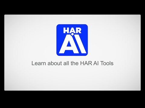 Video Tutorial - HAR AI Tools Platinum