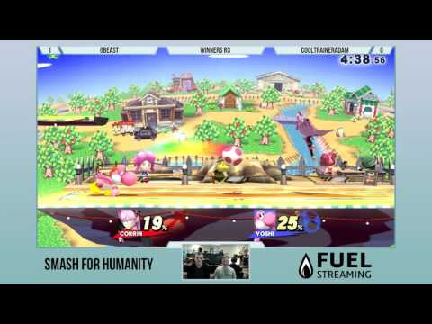 [S4H] GBeast (Corrin) vs. CoolTrainerAdam (Yoshi) Wii U Winners R3
