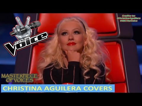 CHRISTINA AGUILERA'S SONGS AUDITIONS ON THE VOICE [REUPLOAD]