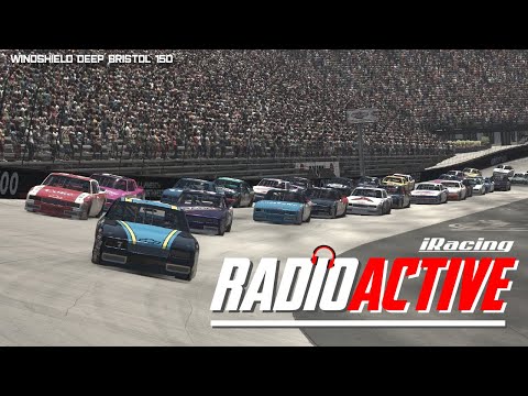 RADIOACTIVE: IRACING WINDSHIELD DEEP BRISTOL 150 | 1987 NASCAR LEAGUE