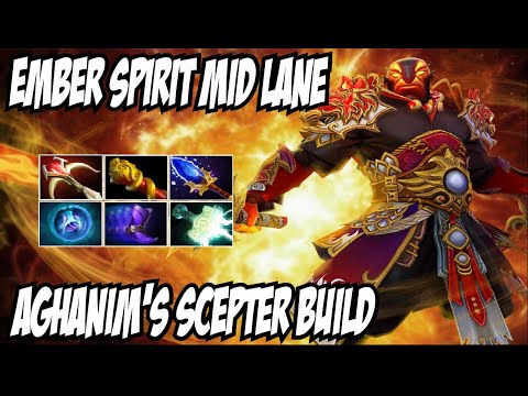Ember Spirit Mid lane Highlights