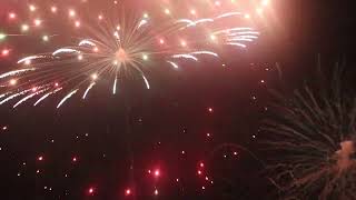 Linton Freedom Festival fireworks 1