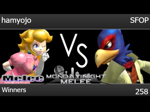 MNM 258 - hamyojo (Peach) vs TLOC | SFOP (Falco) Winners - Melee