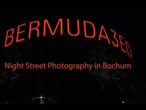 Night Street Photography in Bochum