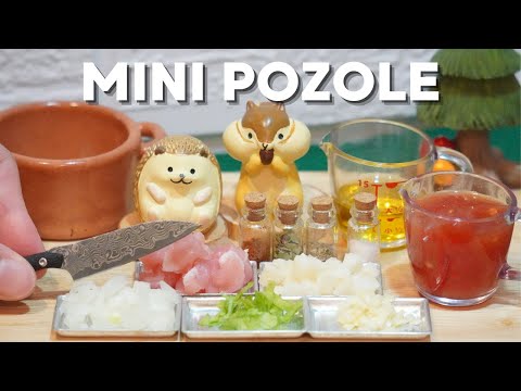 【Miniature Cooking】Pozole | Mexican Food