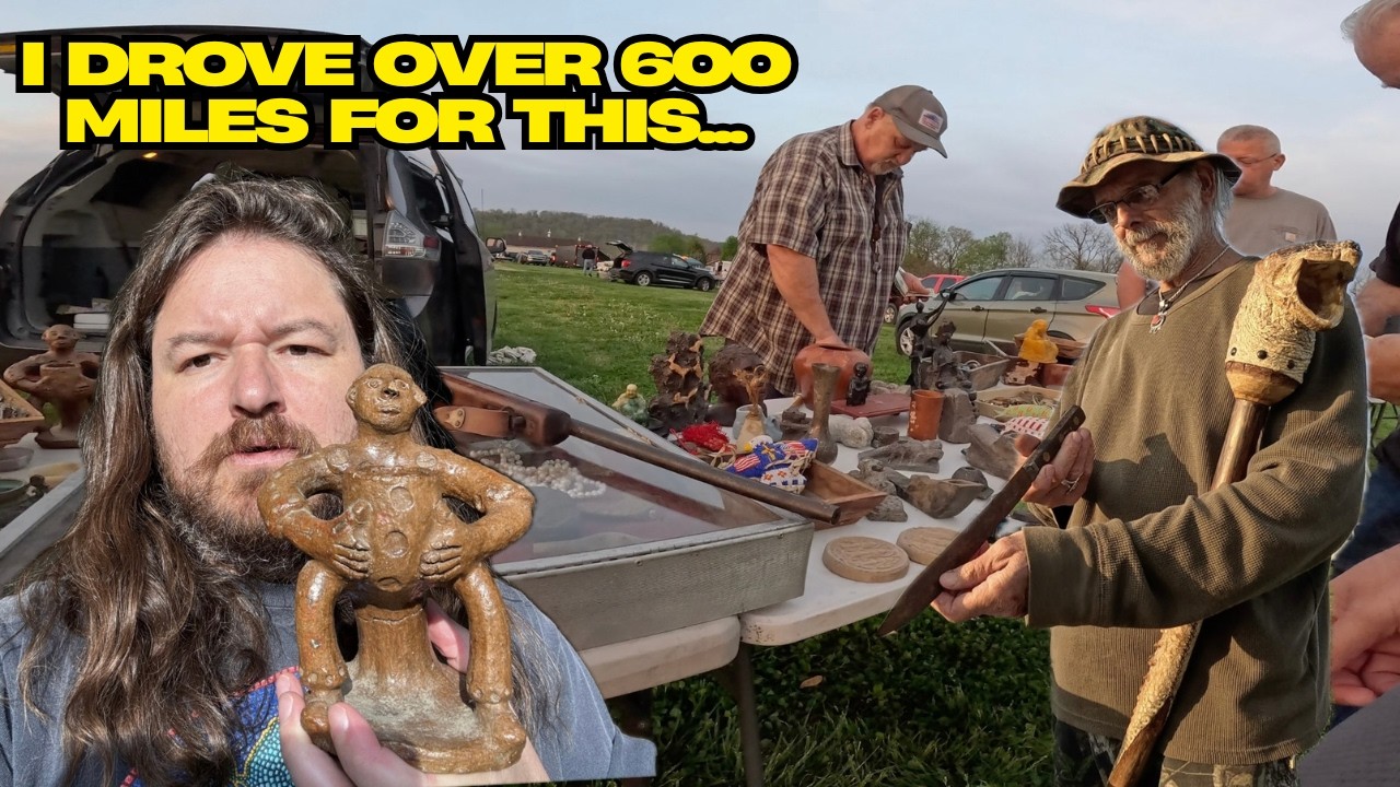 Antiquing at the BEST Antique Flea Market in Indiana. Whites Farm!