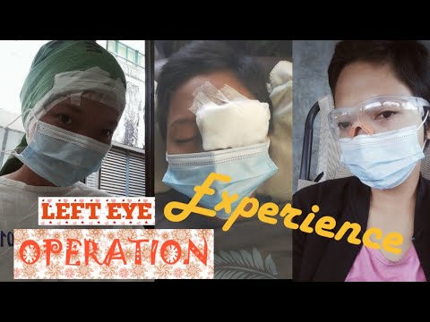 MY LEFT EYE OPERATION EXPERIENCE by Regina Calong