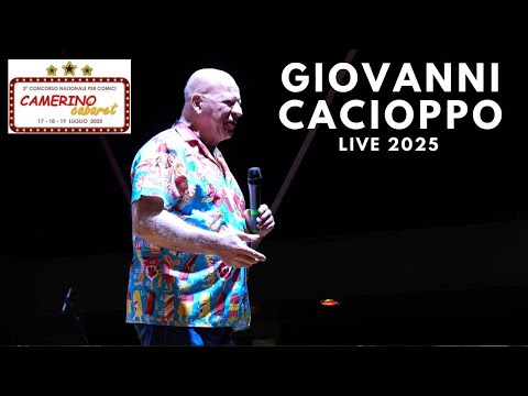 Giovanni Cacioppo - Live Camerino Cabaret 2025