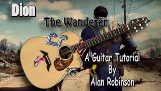 The Wanderer - Dion (Fallout 4) - Acoustic Guitar Lesson (easy)