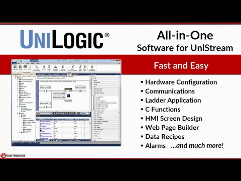 UniLogic® Software for Programmable Controllers 