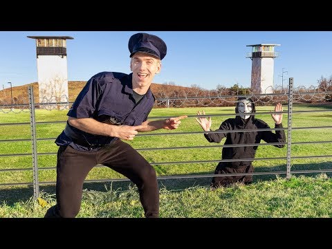 Exploring GAME MASTER Top Secret Abandoned Prison!! (Trapped and No Escape Room)