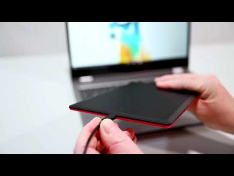 Grafinė planšetė Wacom One S CTL-472 su pieštuku video