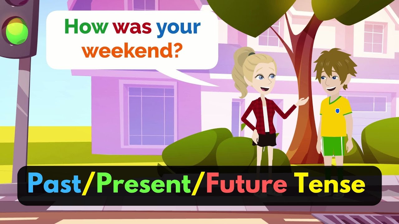Past Present and Future Tense English Speaking Practice| English Verb Tenses Conversations