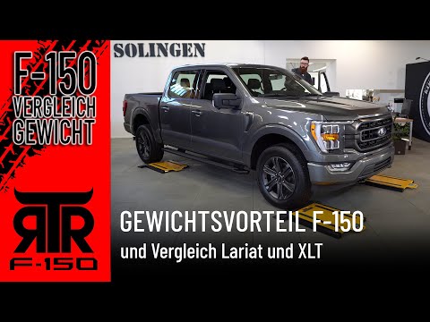 Ford F-150 Comparison of the XLT and Lariat Variants | Weight Comparison F-150 vs. RAM 1500 | RTR