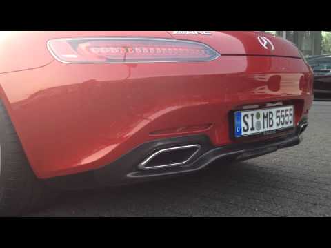 Mercedes AMG GTS Startup and Sound - Siegen Bald AG