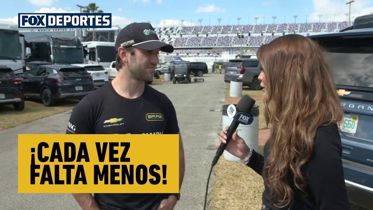💪🔥 NASCAR | ¡CADA VEZ FALTA MENOS! Entrevista con Daniel Suárez | Daytona500