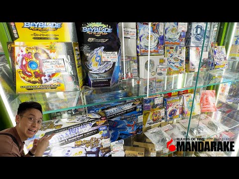 VINTAGE BEY HUNTING at the BEST SPOT in TOKYO JAPAN! Beyblade Haul & Mandarake Tour