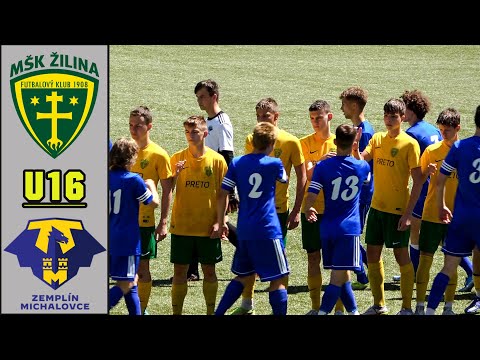 FUTBAL | SFZ 1.liga U16 | MŠK Žilina U16 vs MFK Zemplín Michalovce U16