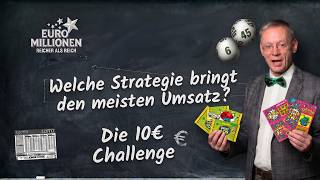 Rubbellos- vs. Brieflos-Gewinnchancen 🍀 Prof. Lotto macht 10€ Challenge