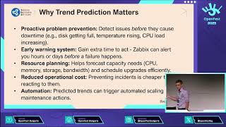 “Anomaly Detection and Prediction in Zabbix” – Aldin Osmanagić