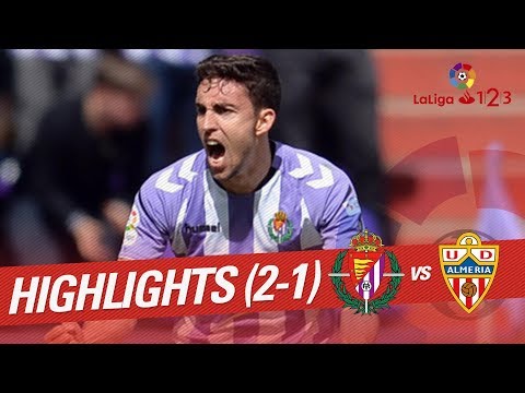 Resumen de Real Valladolid vs UD Almería (2-1)