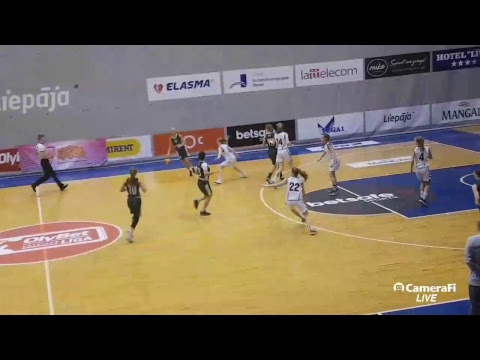 EYBL WU17 Superfinal 2018. Semifinal. Phyk Cadets Finland versus Aabyhöj Denmark. Period 1.