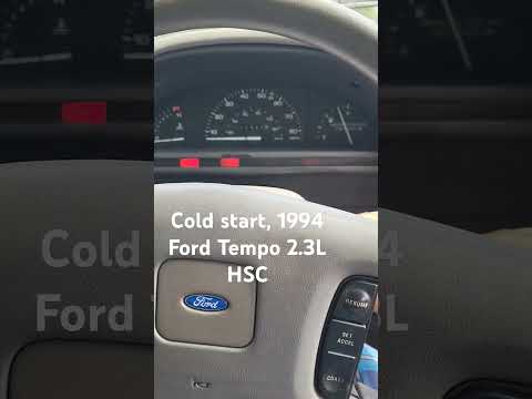 Thumbnail for 1994 Ford Tempo 2.3L HSC cold start, ~ 111k miles. by Ford Tempo