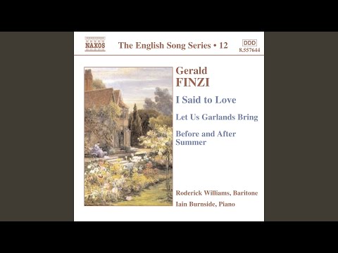 Let us garlands bring, Op. 18: No. 4. O Mistress Mine