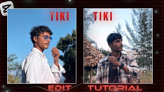 Trending Tiki Tiki Edit Tutorial in Capcut || Instagram Trending edit tutorial  || krixnedit