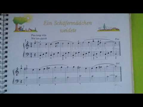 Méthode rose p 47 : Ein Schäfermädchen weidete