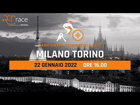 Presentazione MILANO TORINO | Gara virtuale REC race del 22 Gennaio 2022 | ore 16.00