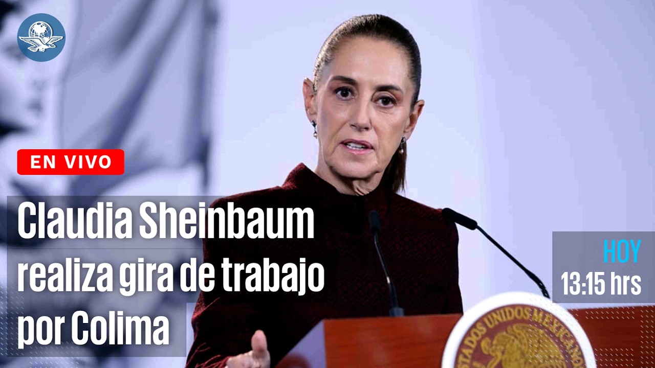 Claudia Sheinbaum encabeza la entrega de Becas Benito Juárez  en Colima