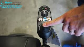 Pride Mobility Go Chair - How to Lock and Unlock the Joystick