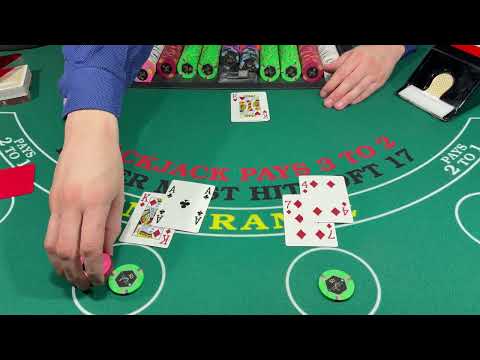 BLACKJACK $3,000 BUY IN 🔥💰🔥GREAT SESSION WITH SOME BIG PROFIT🔥💰🔥#blackjack #cardcounting