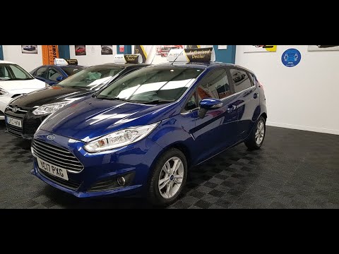 IMMACULATE 2017(17)FORD FIESTA ZETEC 1.25 , 5 DOOR WITH ONLY 33300 MILES FROM NEW