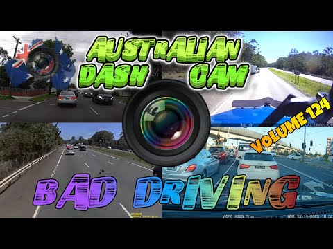 Aussiecams - AUSTRALIAN DASH CAM BAD DRIVING volume 124