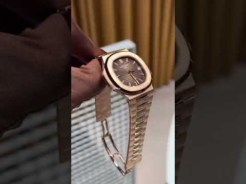 Patek Philippe 5711/1r Rose Gold Nautilus. 2020 model. #watch #luxurywatch #patekphilippe