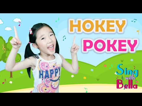 Hokey Pokey With lyrics | Kids Dance Song | Action Song by Sing with Bella